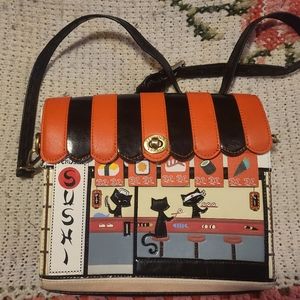 Vendula London sushi cat purse